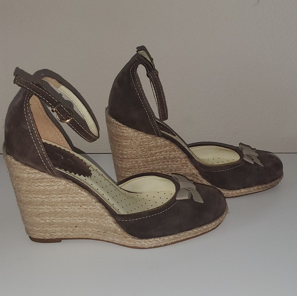 Aldo Shoes - ALDO brown espadrille wedges Size 39